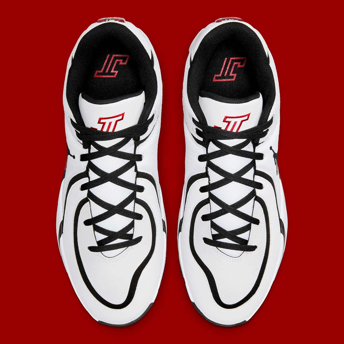 Jordan Tatum 4 White Black University Red Hq4614 101 3