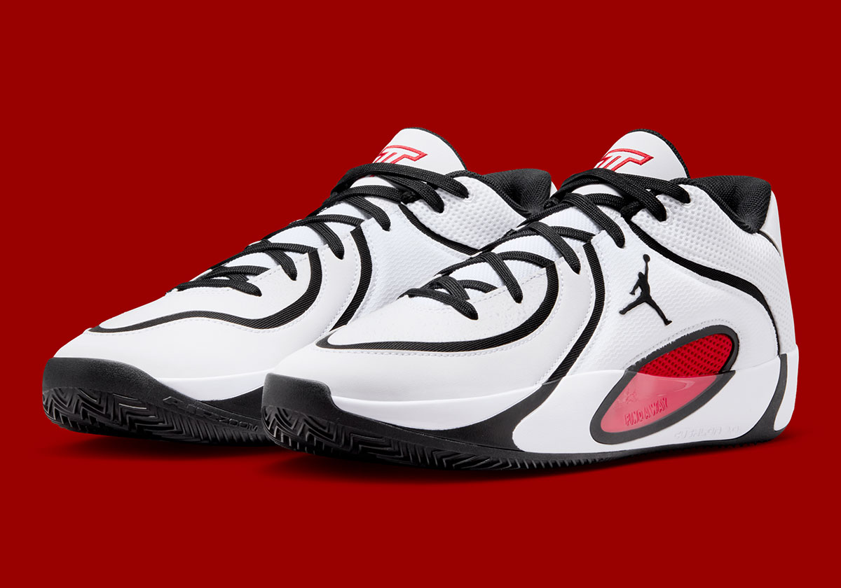 Jordan Tatum 4 White Black University Red Hq4614 101 4