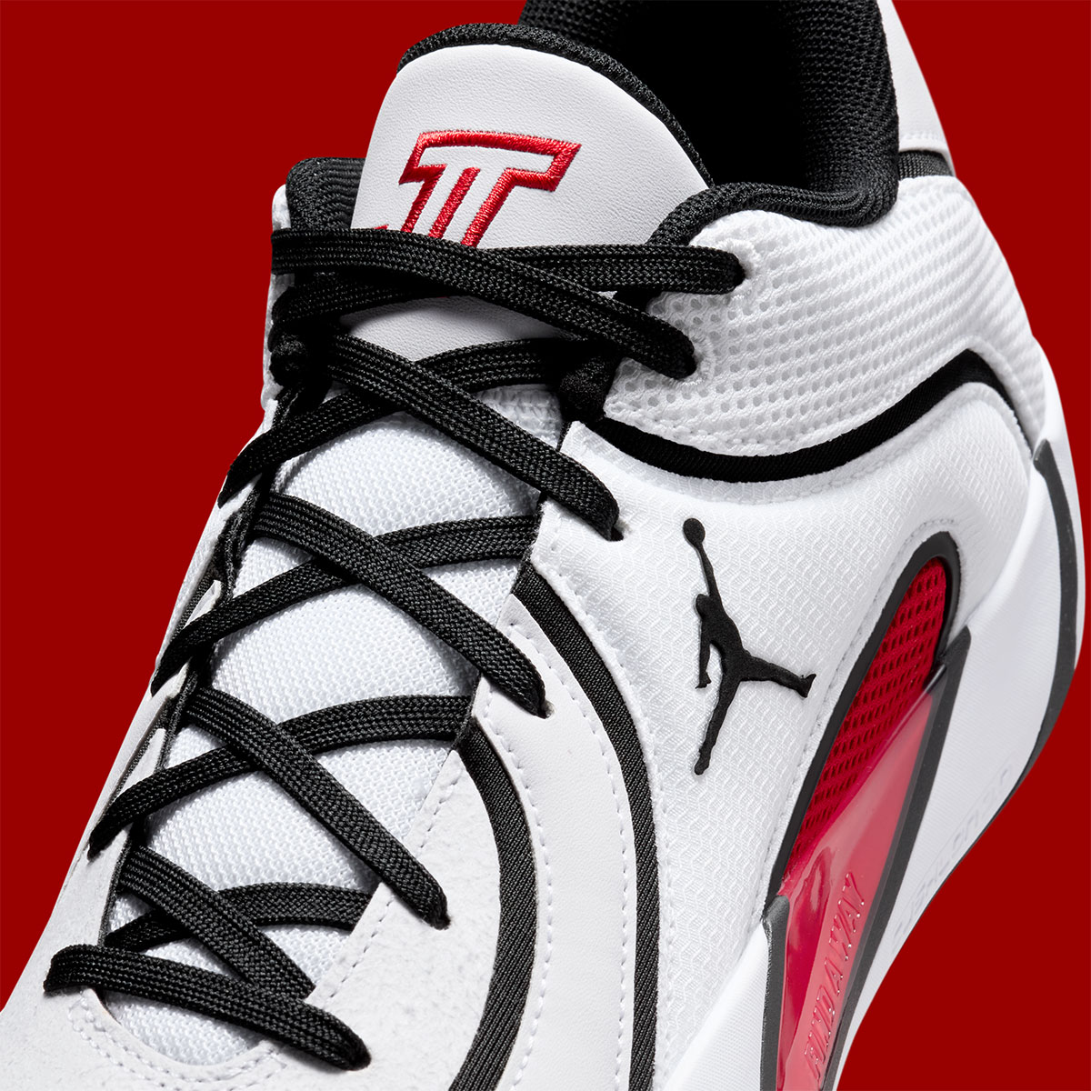 Jordan Tatum 4 White Black University Red Hq4614 101 6