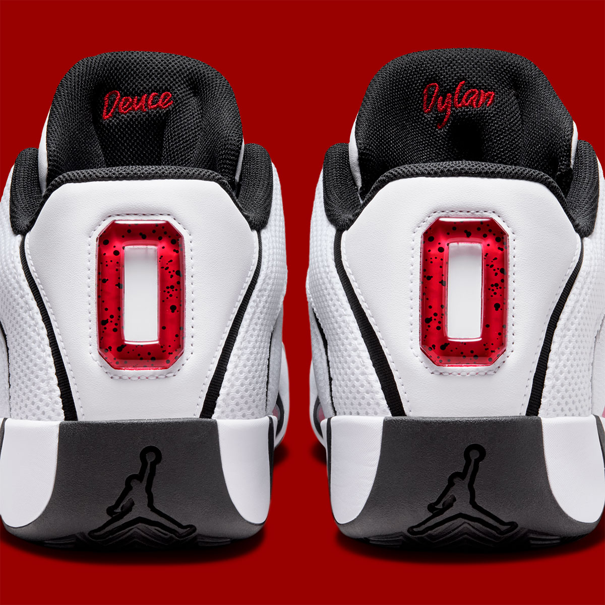 Jordan Tatum 4 White Black University Red Hq4614 101 8