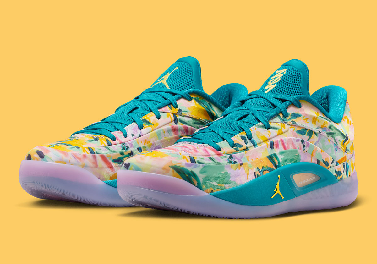 Jordan Zion 4 Tropical Teal Lilac Mist Citron Pulse Fb1802 301 5