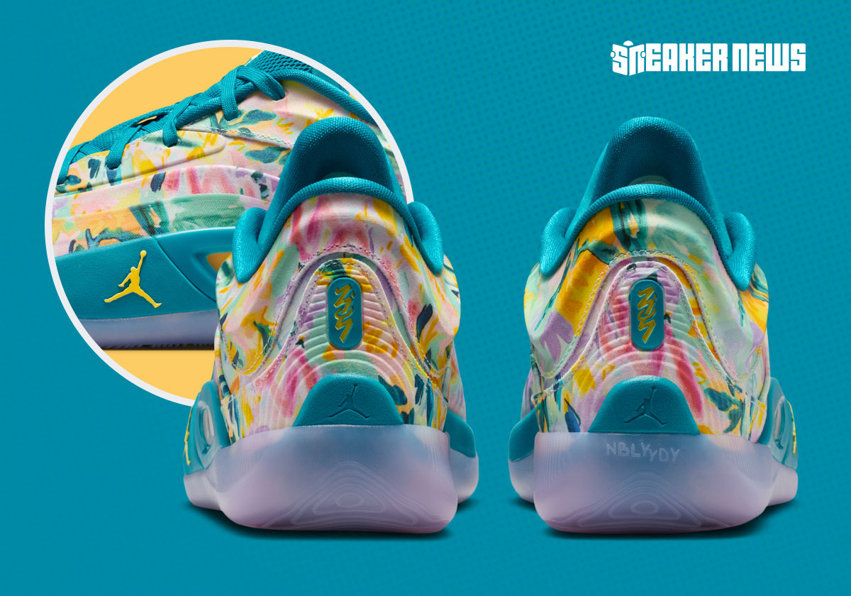 Tropical Patterns Wrap The Jordan Zion 4