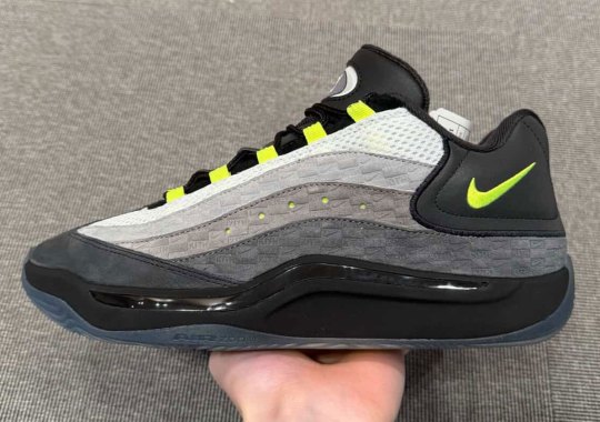 The Kith x Nike KD 18 "Air Max 95" Is For Friends And Family Only