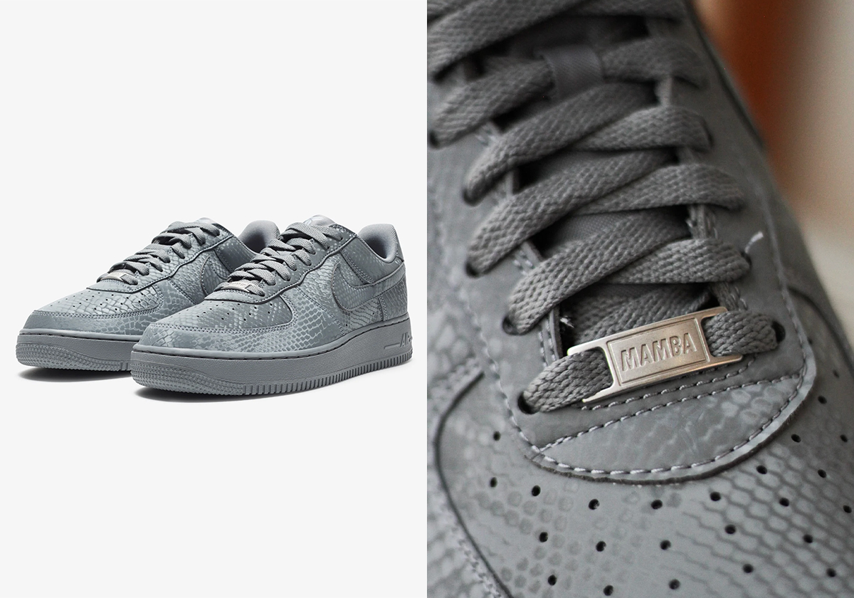 The Kobe Nike Air Force 1 Low "Cool Grey" Is Available Now