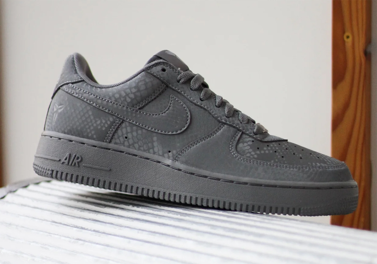 Kobe Bryant Nike Air Force 1 Low Cool Grey Ib0018 004 4