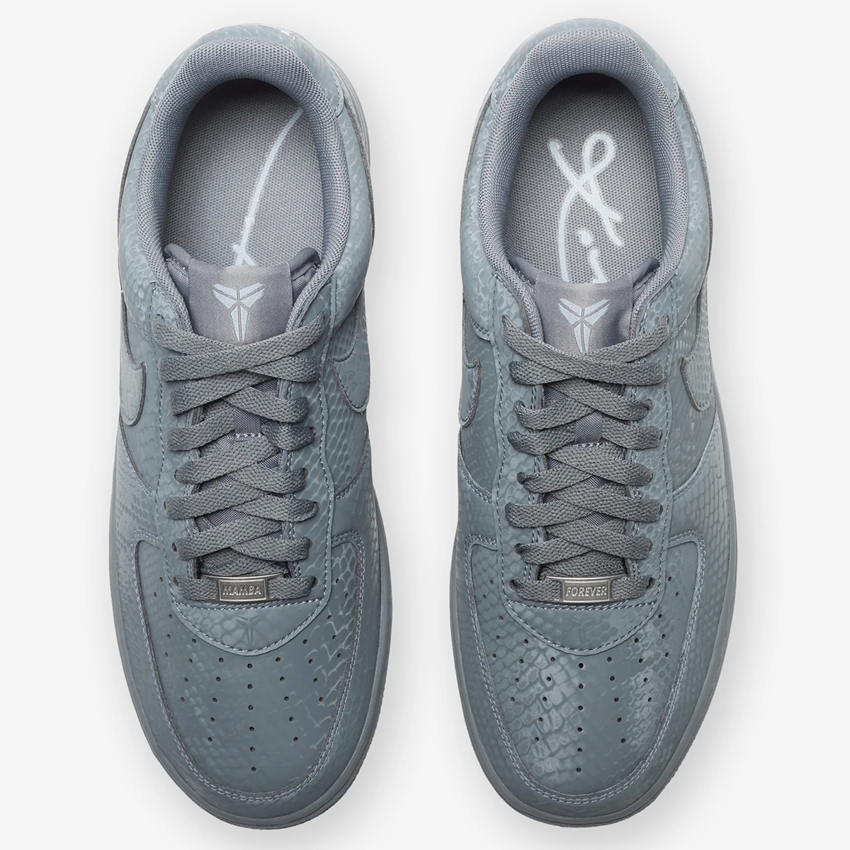 Kobe Bryant Nike Air Force 1 Low Cool Grey Ib0018 004 7