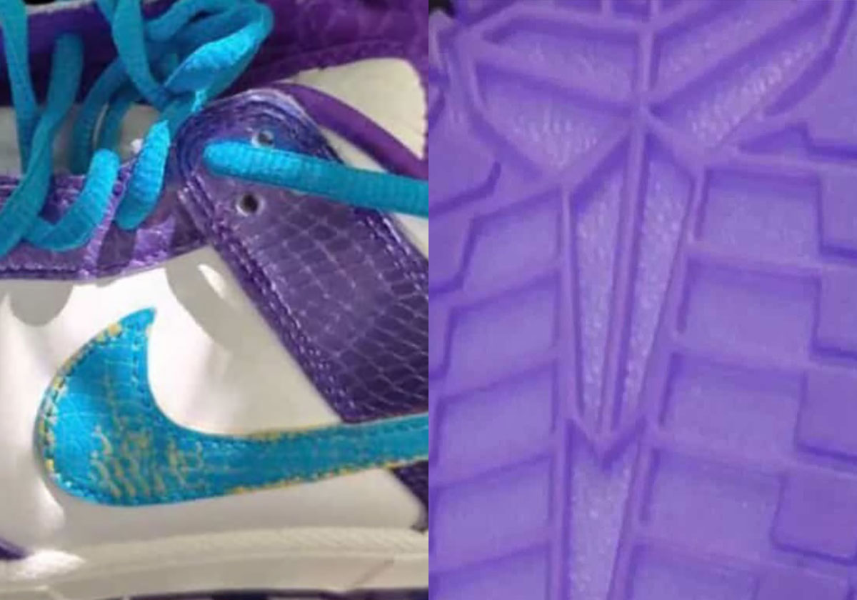 Nike Remembers The Kobe-Hornets Connection On The  “Draft Day” Dunk Low