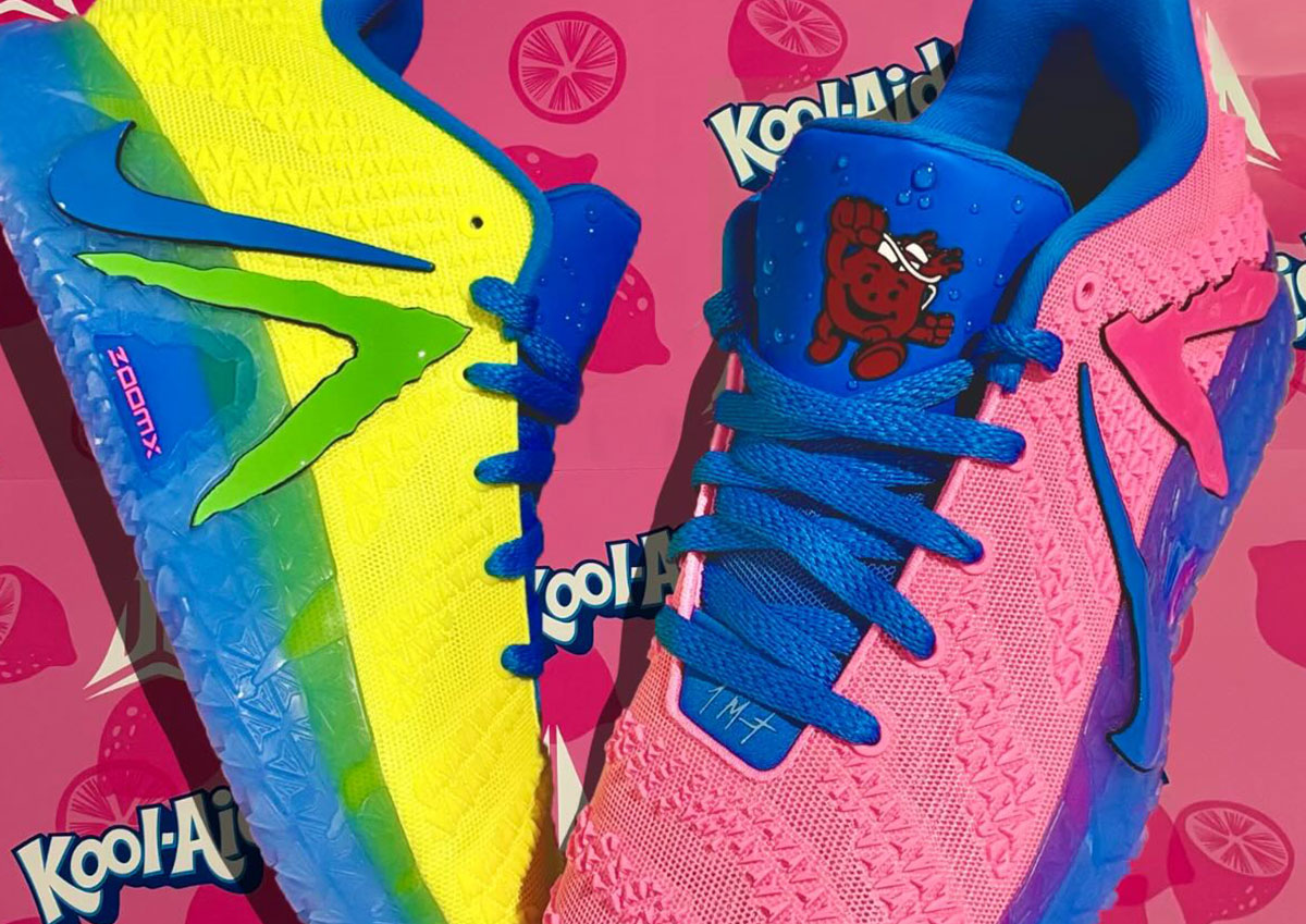 First Look At The Kool-Aid x Nike Ja 3 “Pink Lemonade”