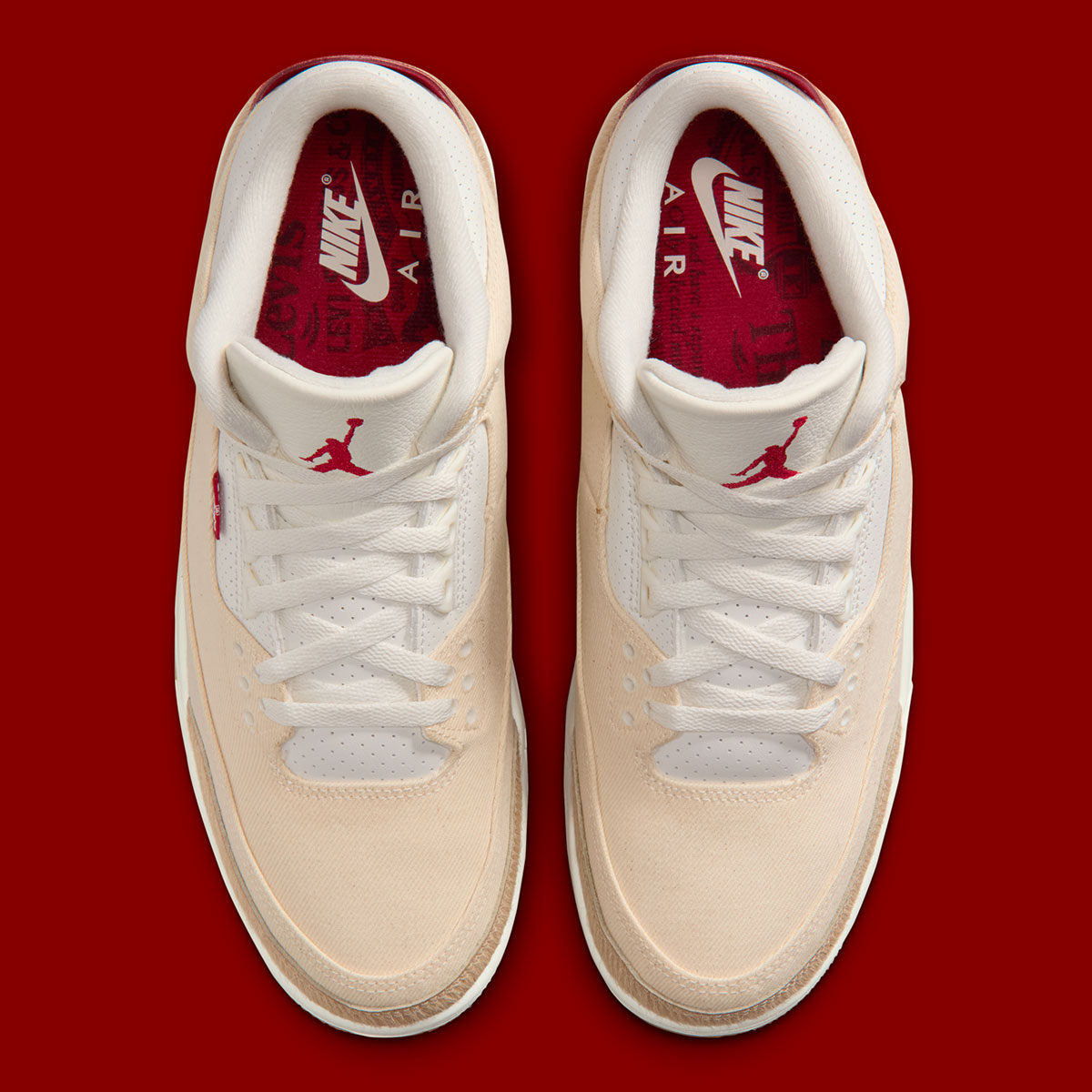 Levis Air Jordan 3 Denim Gym Red Sail Ir0910 400 7