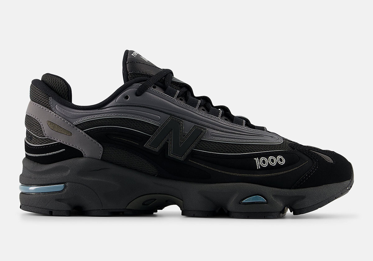 New Balance 1000 Black Castlerock Blue U10009gk 3