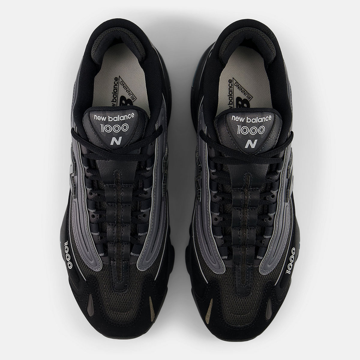 New Balance 1000 Black Castlerock Blue U10009gk 5