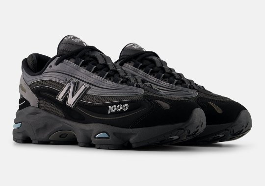 The New Balance 1000 Sticks With The Fundamentals In "Black/Castlerock"