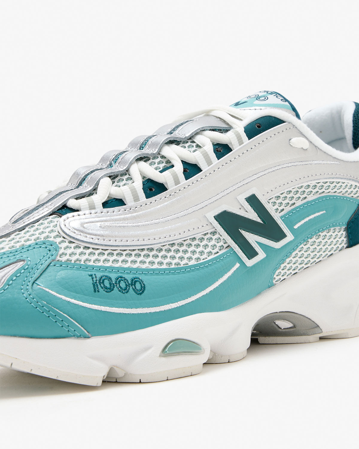 New Balance 1000 Grey Silver Aqua U10005le 3