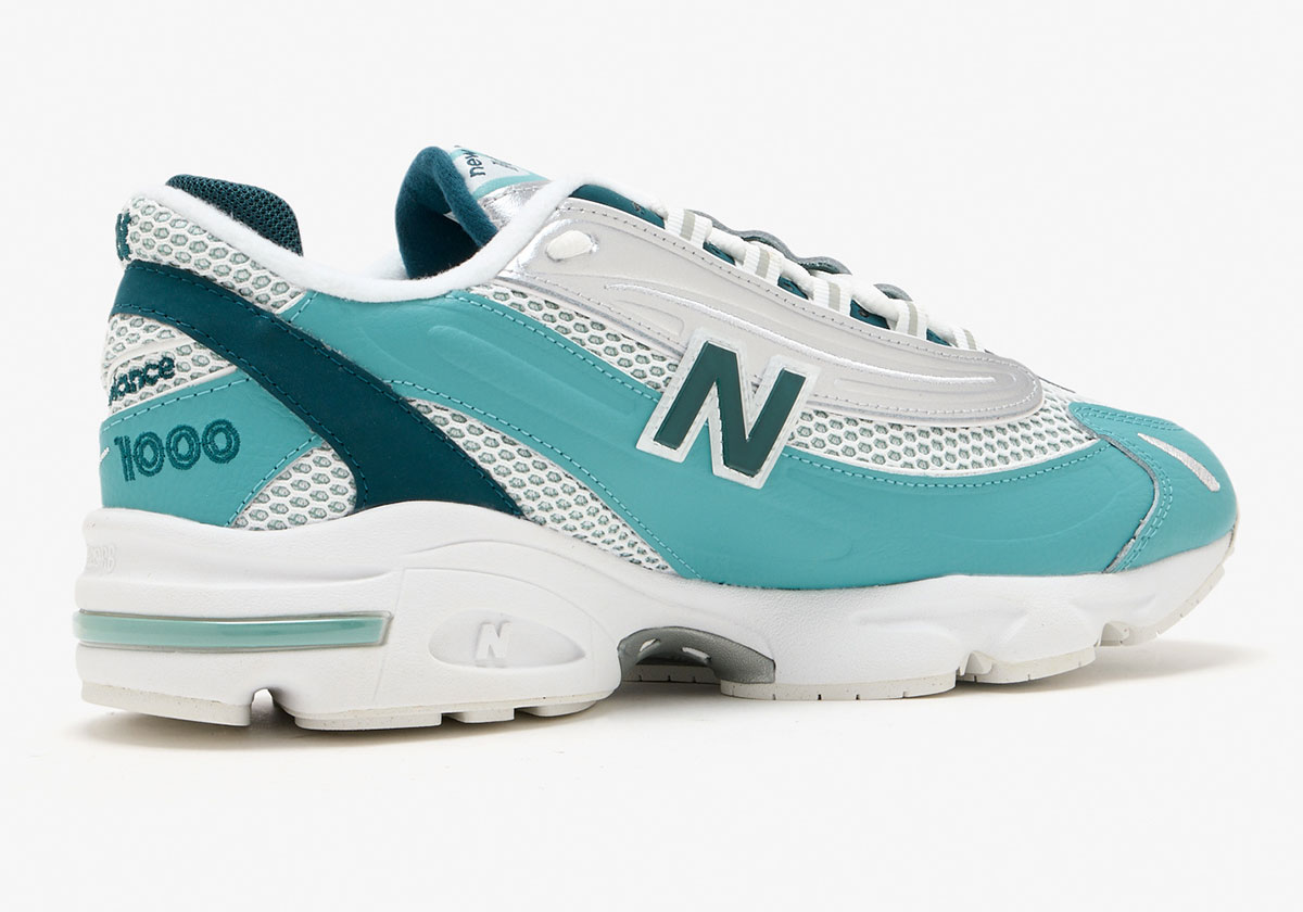 New Balance 1000 Grey Silver Aqua U10005le 4
