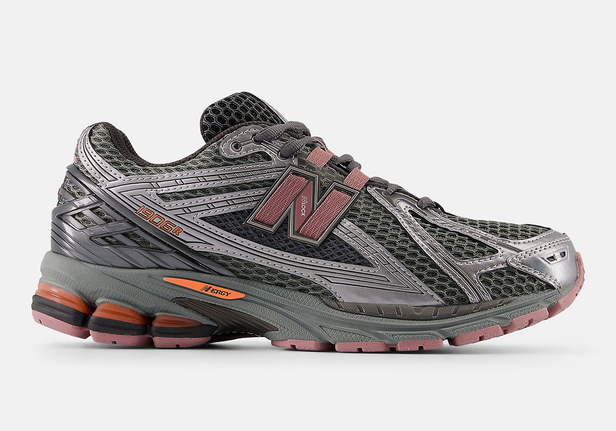 New Balance 1906r Dark Silver Metallic Pink U190629r 1