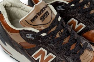 The New Balance 991 Continues Its Unexpected Comeback In “Chocolate Plum”