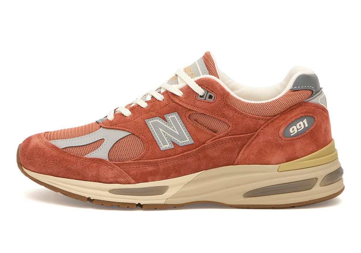 New Balance 991v2 Made In Uk Potters Clay Raw Sienna Harbor Mist U991ss2 2