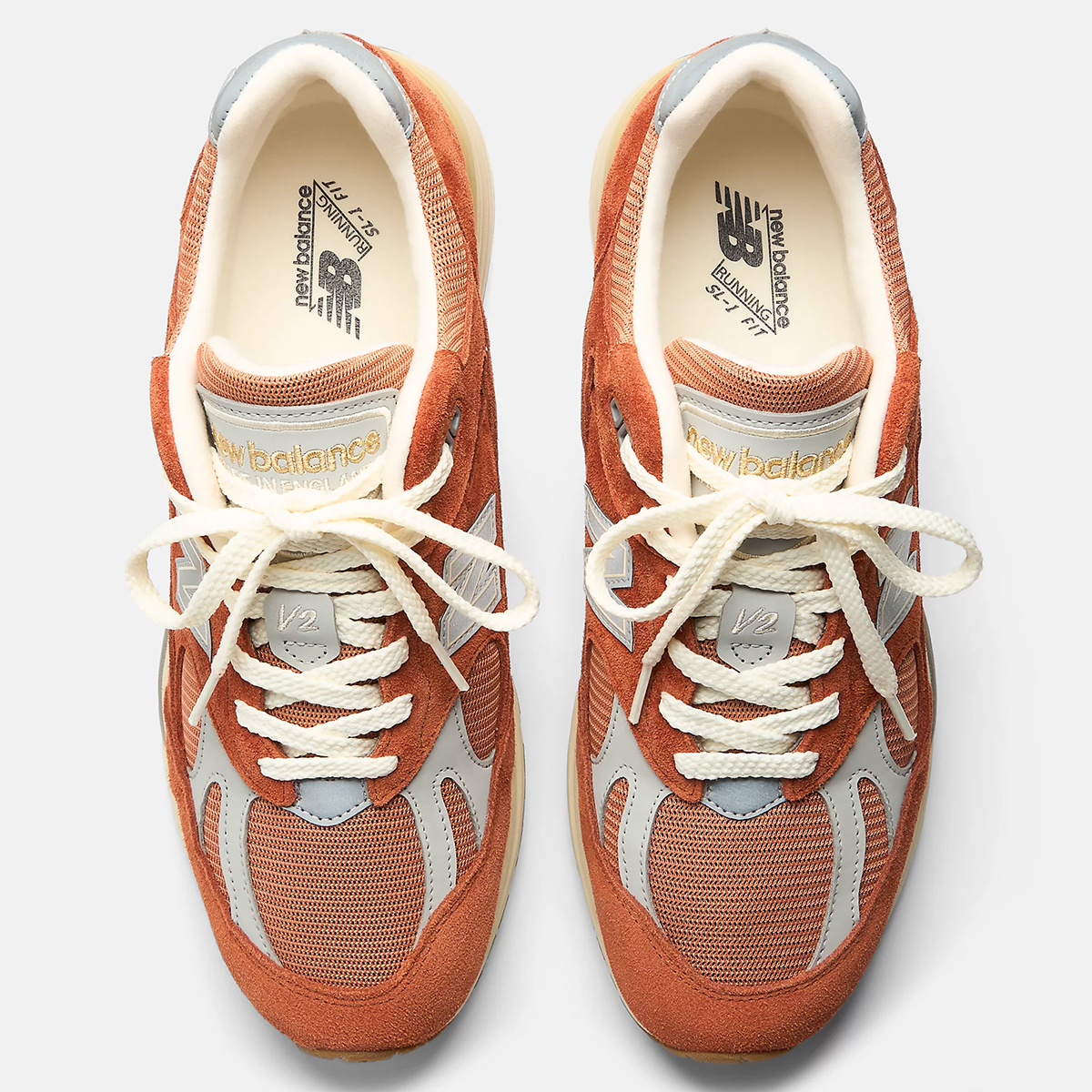New Balance 991v2 Made In Uk Potters Clay Raw Sienna Harbor Mist U991ss2 3