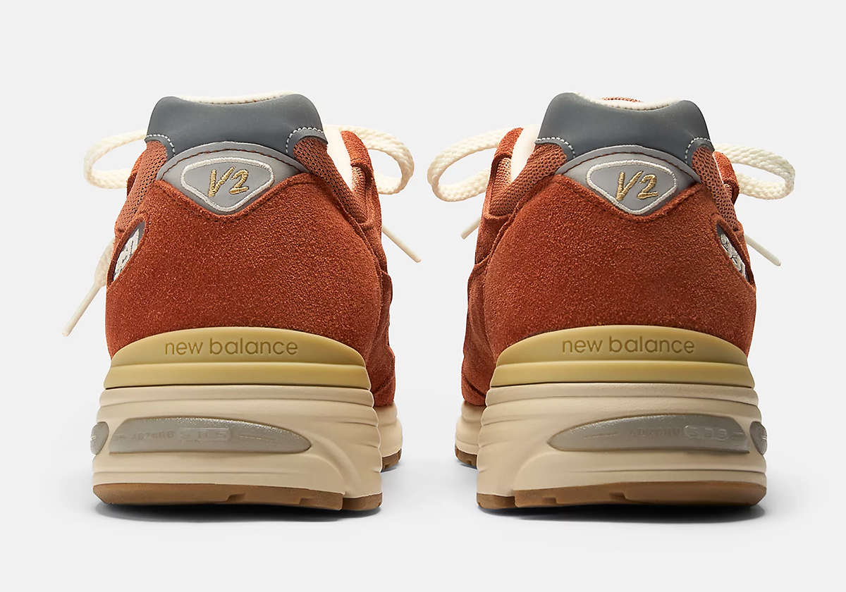 New Balance 991v2 Made In Uk Potters Clay Raw Sienna Harbor Mist U991ss2 5