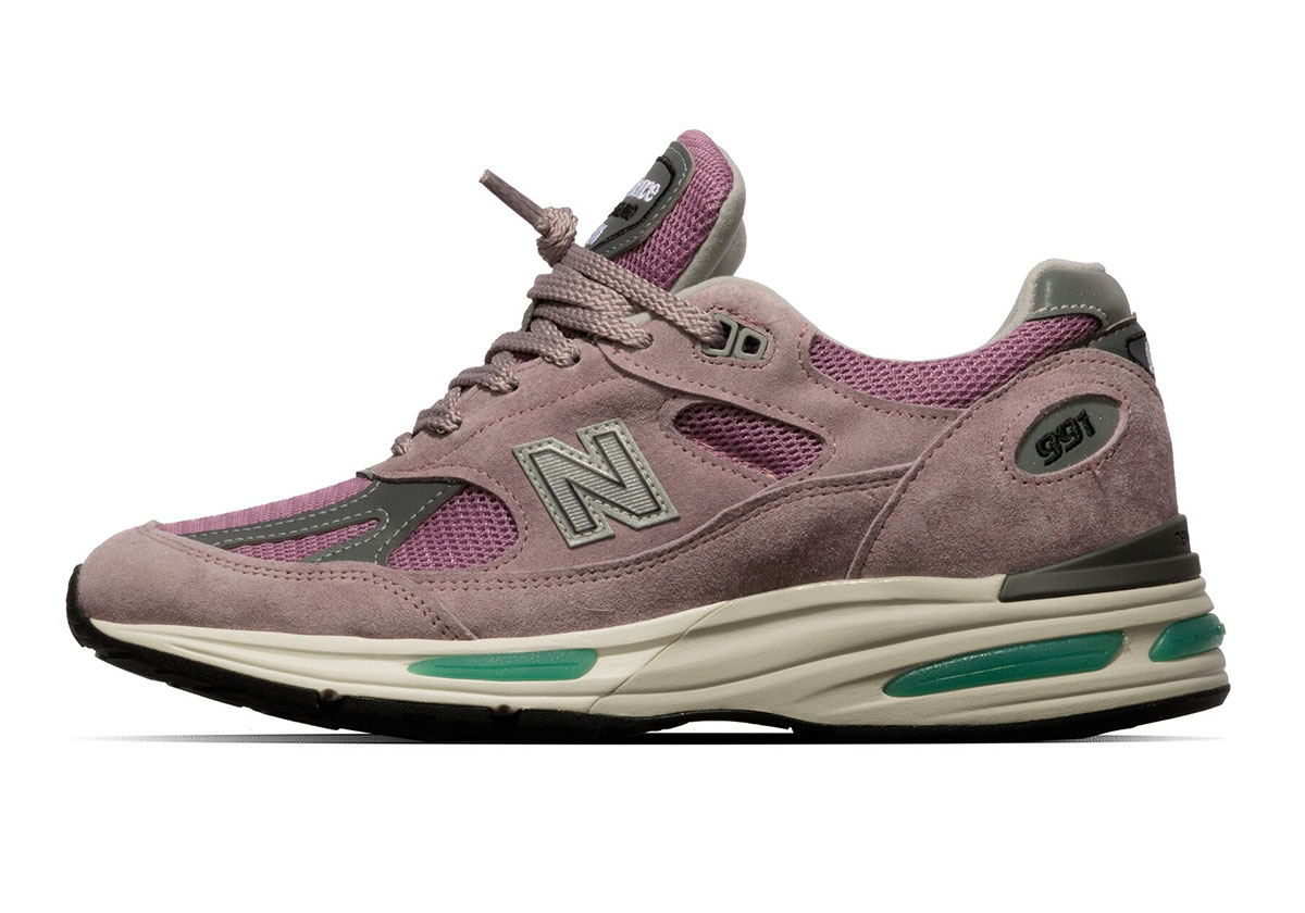 New Balance 991v2 Toadstool Smoked Pearl U991rr2 3
