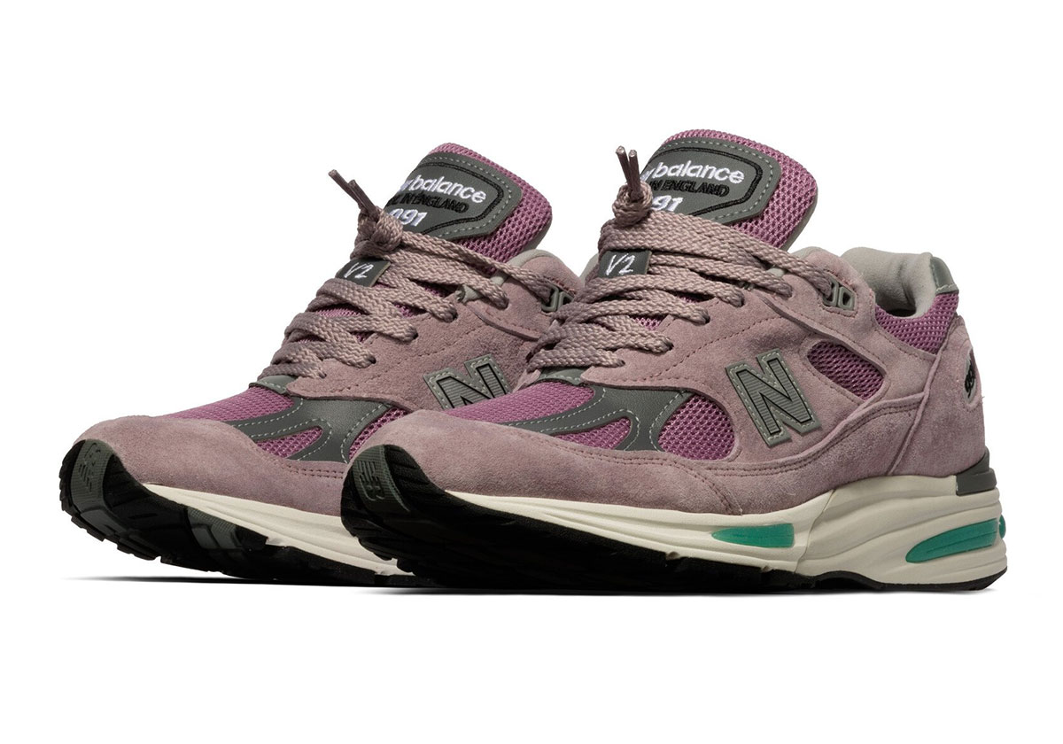 The New Balance 991v2 Stays Hot In “Toadstool”