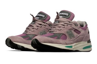 The New Balance 991v2 Stays Hot In “Toadstool”