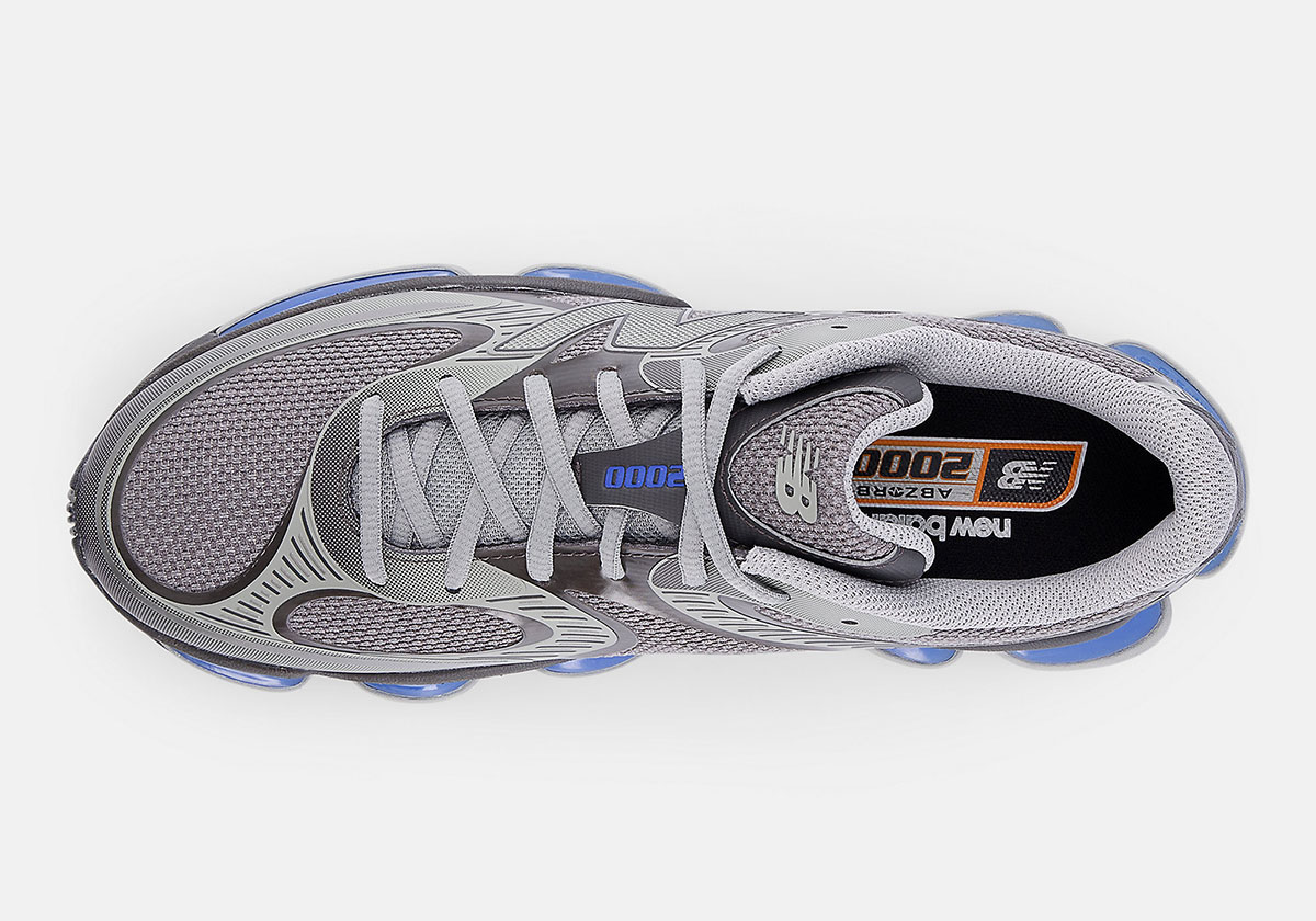 New Balance Abzorb 2000 Silver Black Blue U20009mi 1