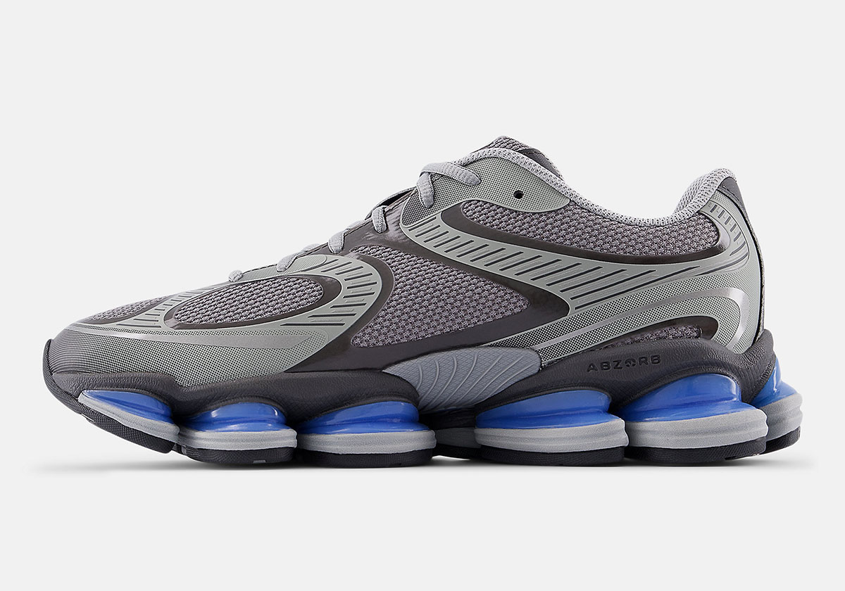 New Balance Abzorb 2000 Silver Black Blue U20009mi 2