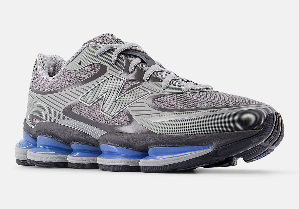 New Balance Abzorb 2000 Silver Black Blue U20009mi 5