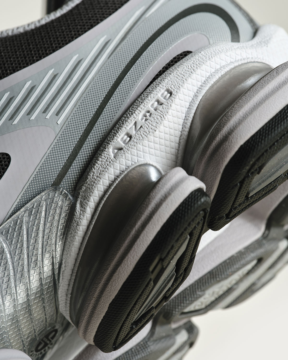 New Balance Abzorb 2000 Silver Metallic Faded Black U200030z 2