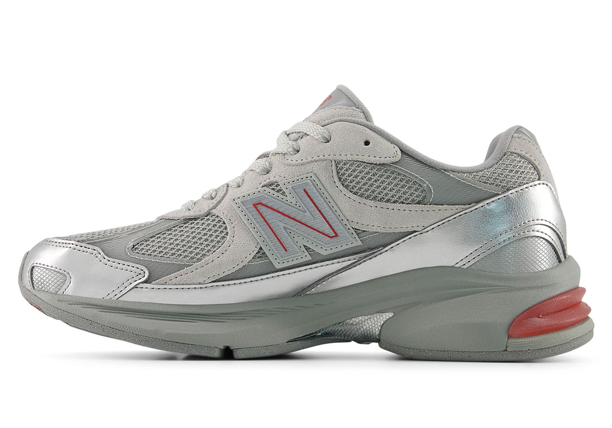 New Balance Abzorb 2010 Silver Red U20108wp 2