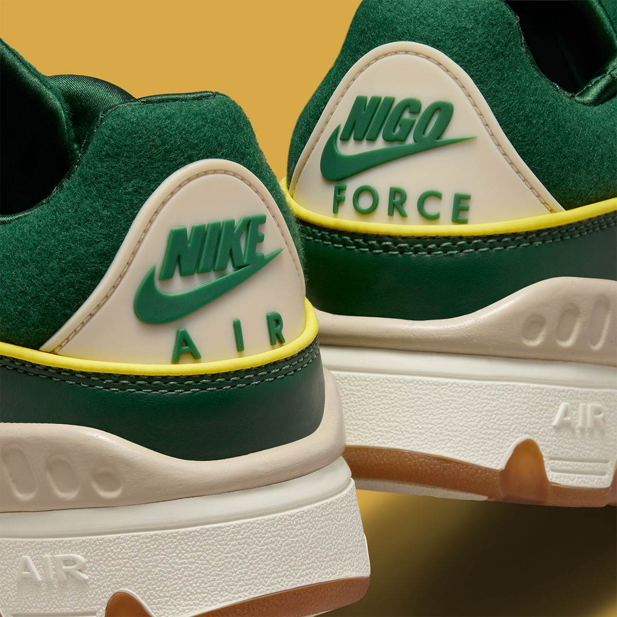 Nigo Nike Air Force 3 Pendleton Green Hv5032 300 5
