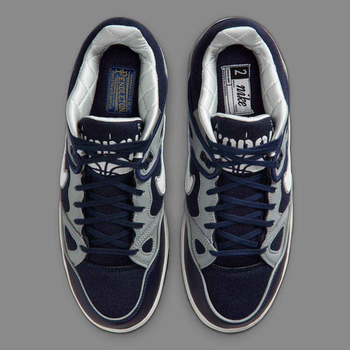 Nigo Nike Air Force 3 Pendleton Navy Hv5032 400 10