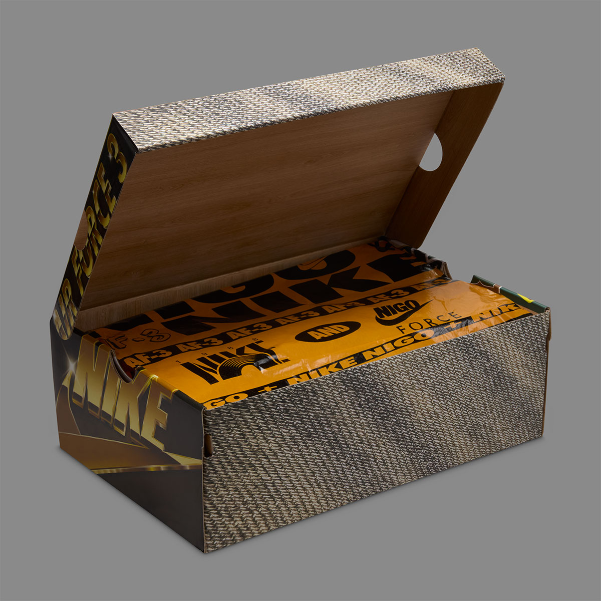 Nigo Nike Air Force 3 Pendleton Navy Hv5032 400 14