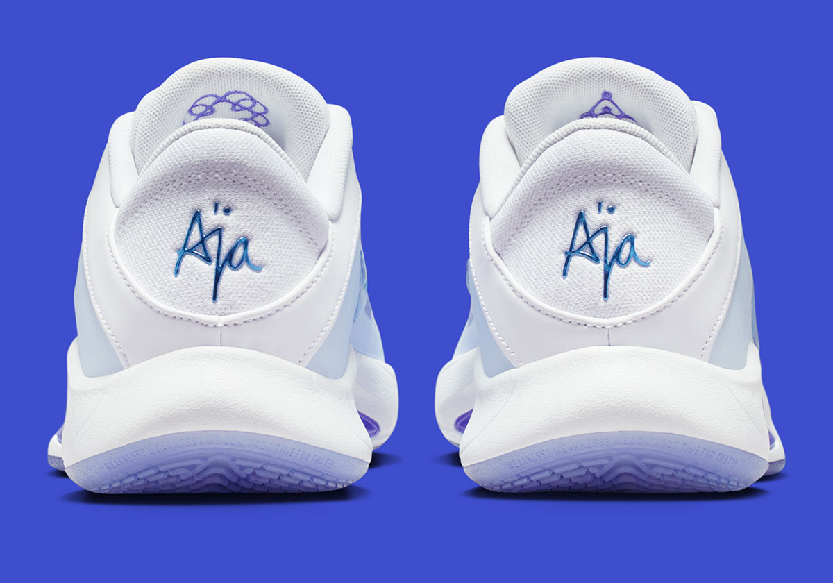 Nike A One White Football Grey Sapphire Fz8605 104 6