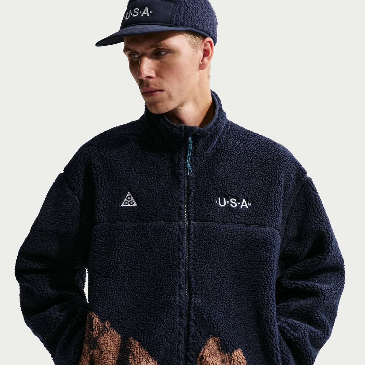 Nike Acg Team Usa Winter Olympics 2026 Eagle Fleece Jacket 1
