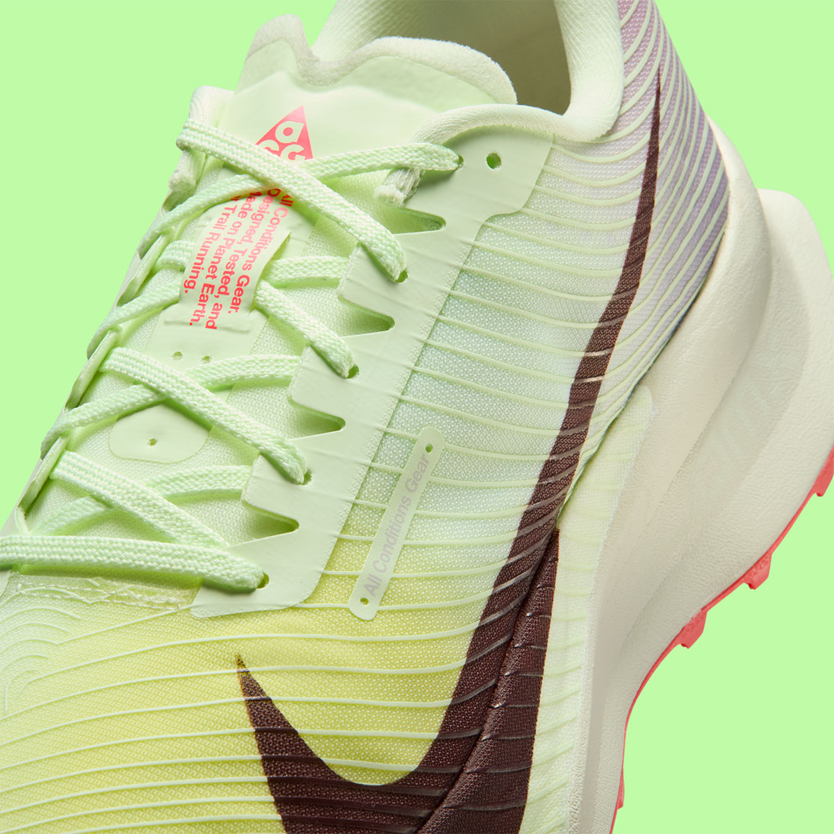 Nike Acg Ultrafly Trail Volt Tint Steam Sea Glass Burgundy Ash Hf5668 700 7 F6792e