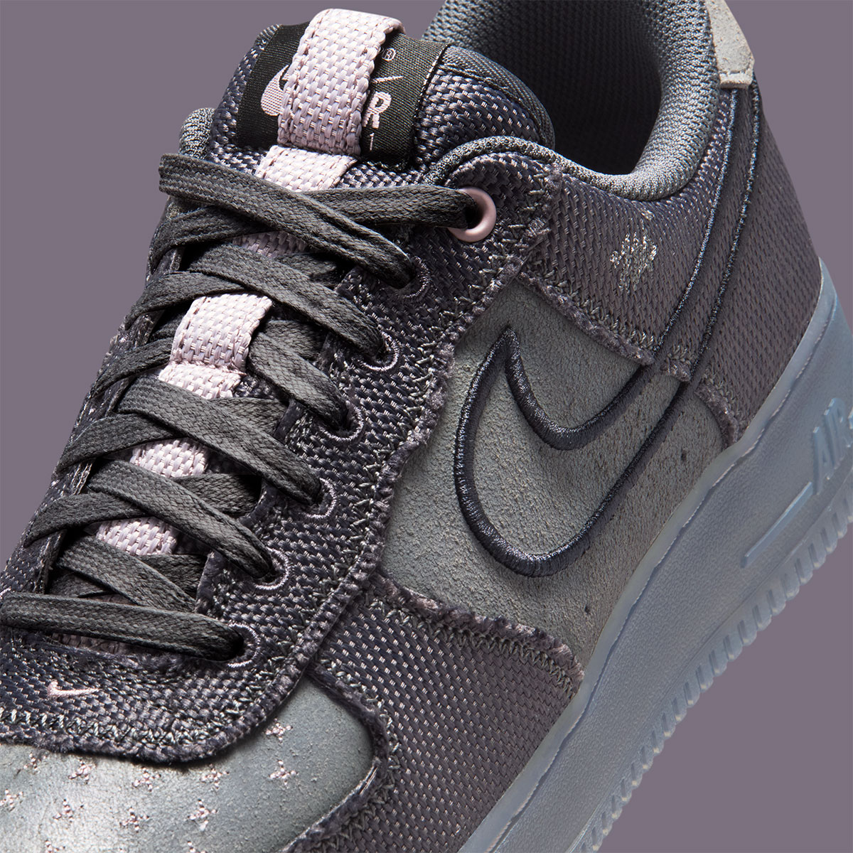 Nike Air Force 1 Low Anthracite Iron Grey Light Violet Ore Iq0614 060 7
