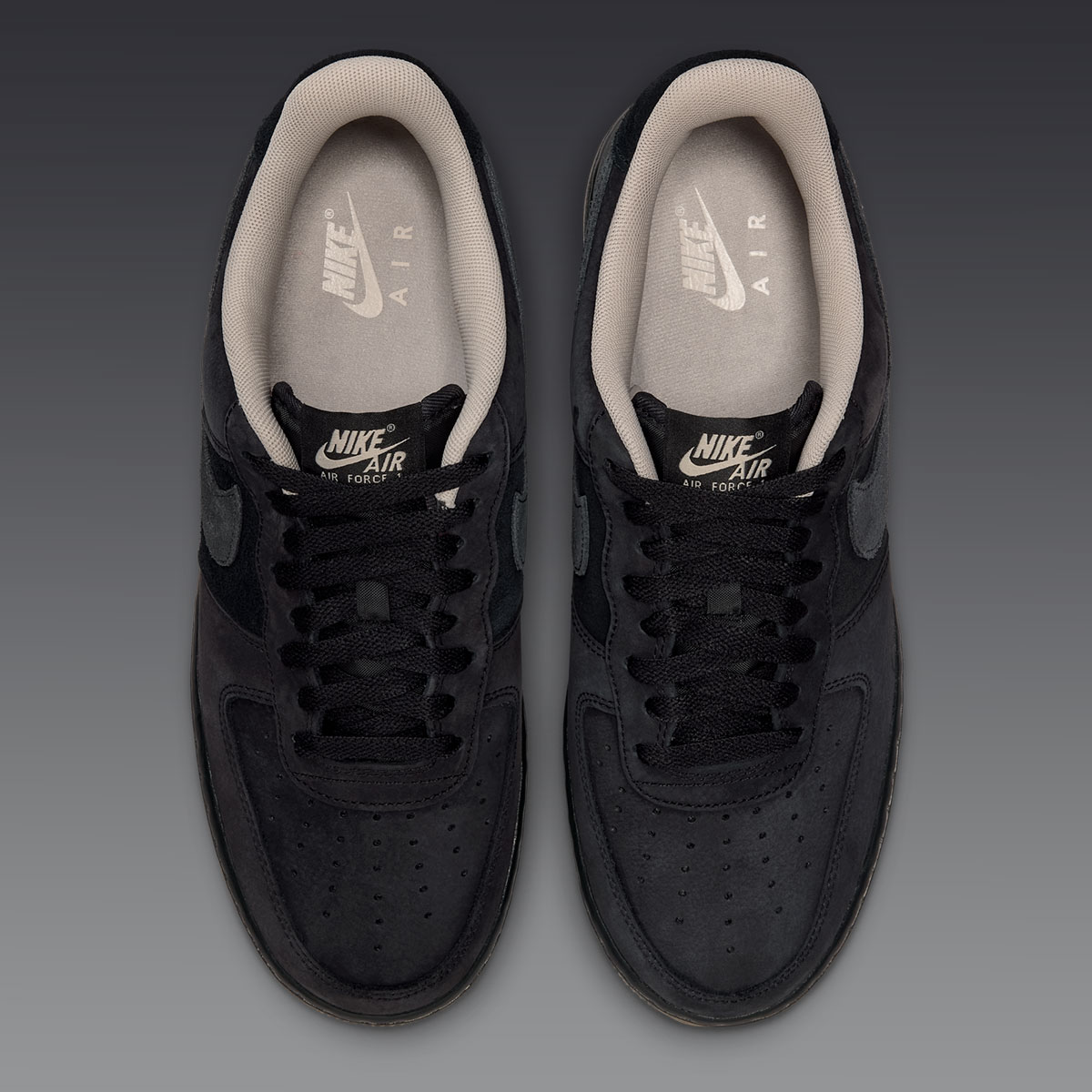 Nike Air Force 1 Low Black Fossil Iq9791 001 3