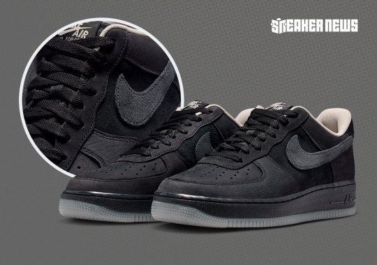 The Nike Air Force 1 Low Unearths "Black Fossil"