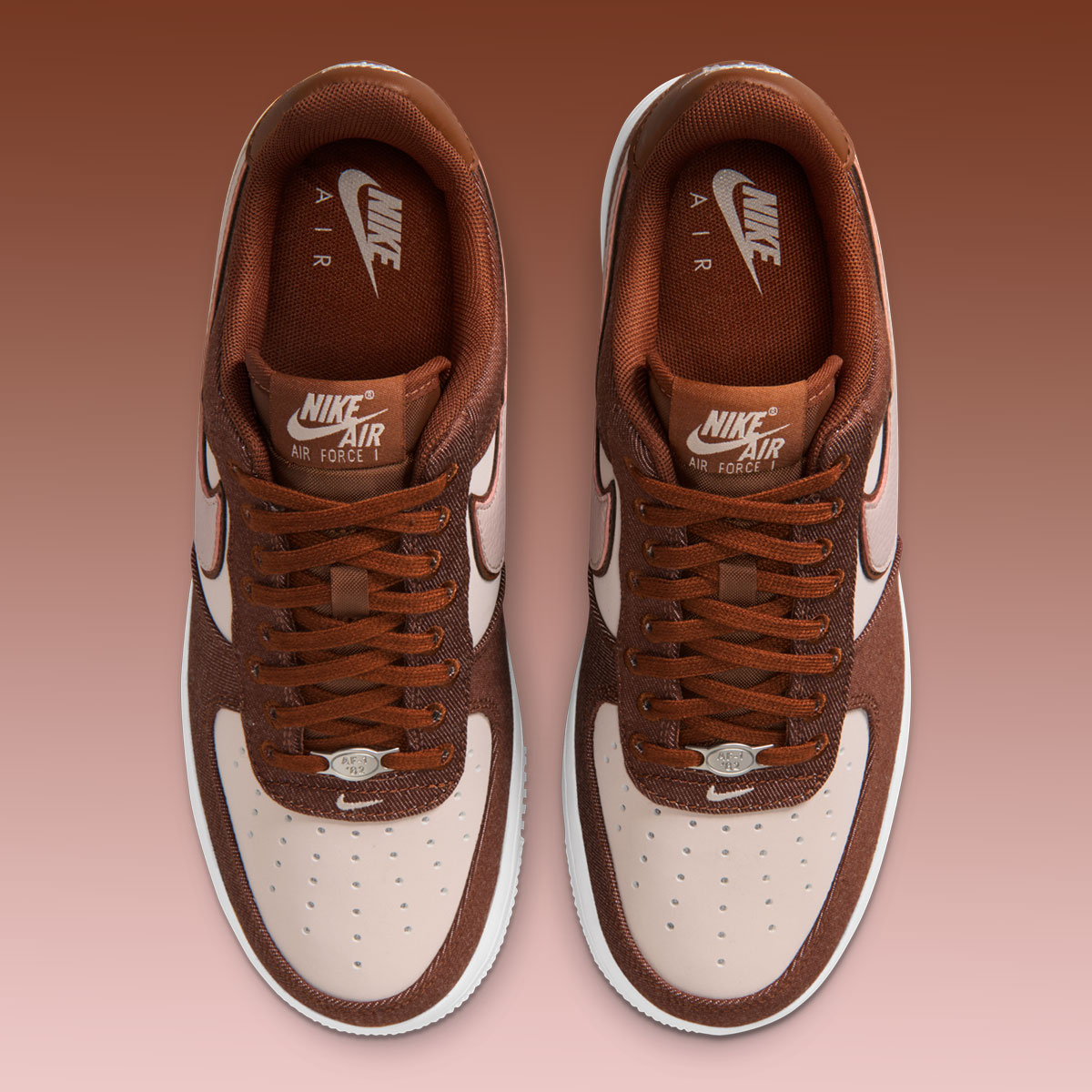 Nike Air Force 1 Low Cinnamon Silt Red Ib6642 200 3