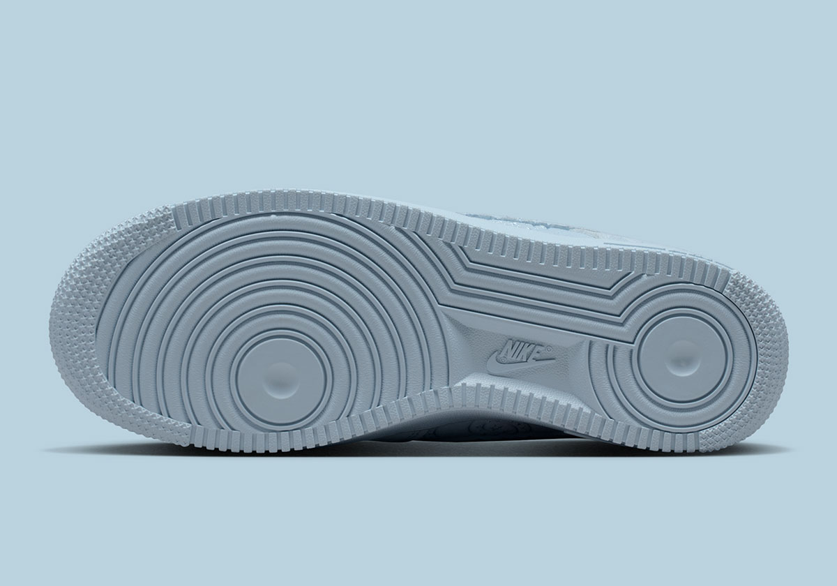 Nike Air Force 1 Low Paisley Suede Hydrogen Blue Io1259 400 6