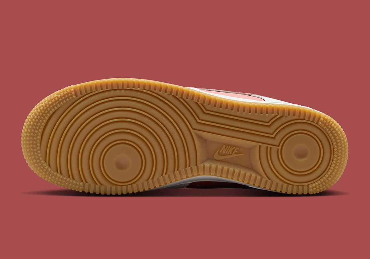 Nike Air Force 1 Low Rust Pink Summit White Metallic Red Bronze Iq0360 685 2