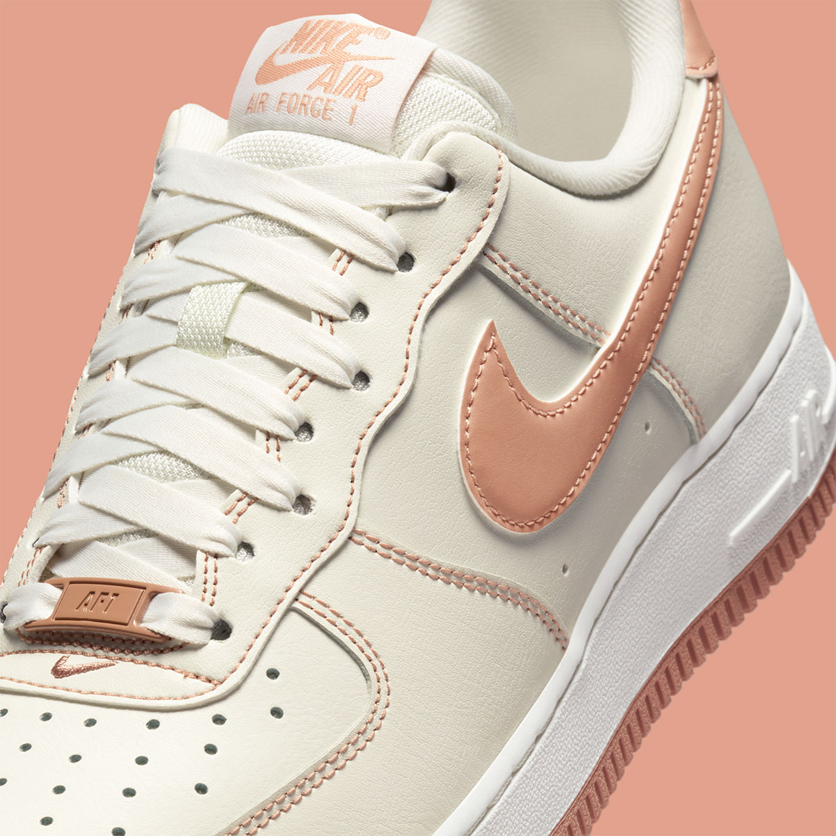 Nike Air Force 1 Low Sail Rose Gold Iq9428 133 7