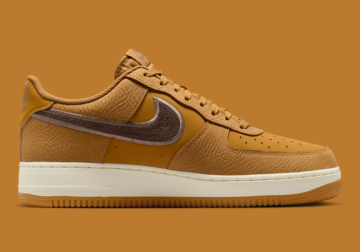 Nike Air Force 1 Low Wheat Mink Brown Coconut Milk Baroque Brown Ib6842 700 3
