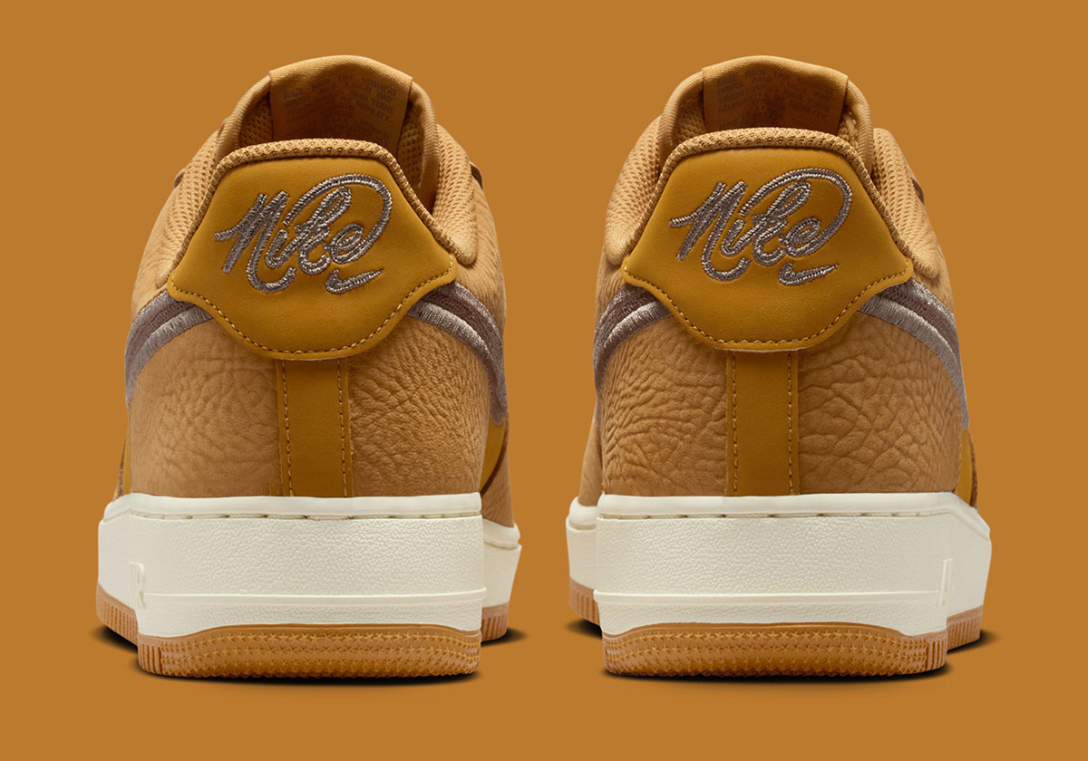 Nike Air Force 1 Low Wheat Mink Brown Coconut Milk Baroque Brown Ib6842 700 6