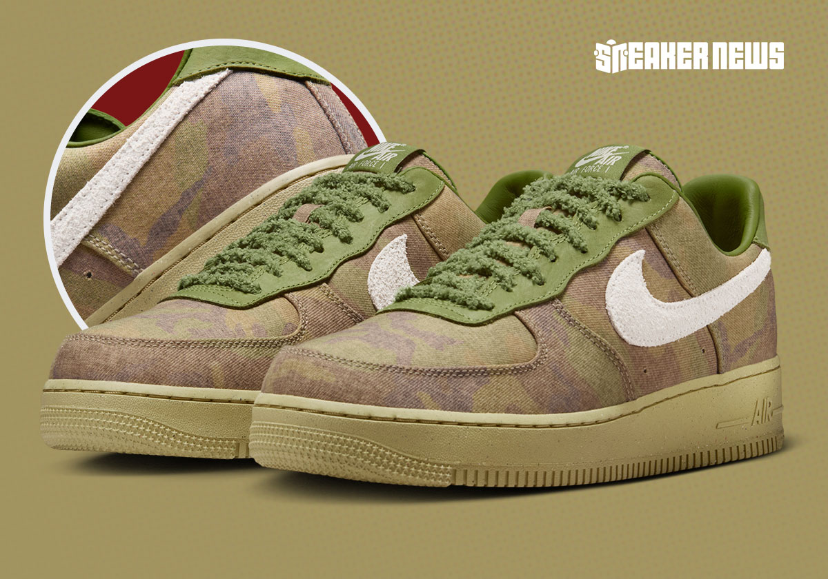 Nike Revisits Vintage Themes With The Air Force 1 Low “Wheatgrass”