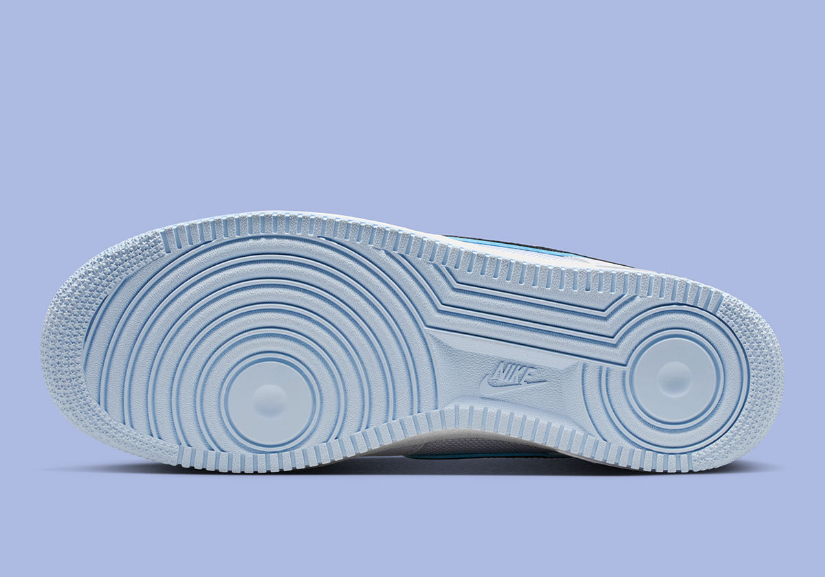 Nike Air Force 1 Low White Black Hydrogen Blue Iq7593 100 3