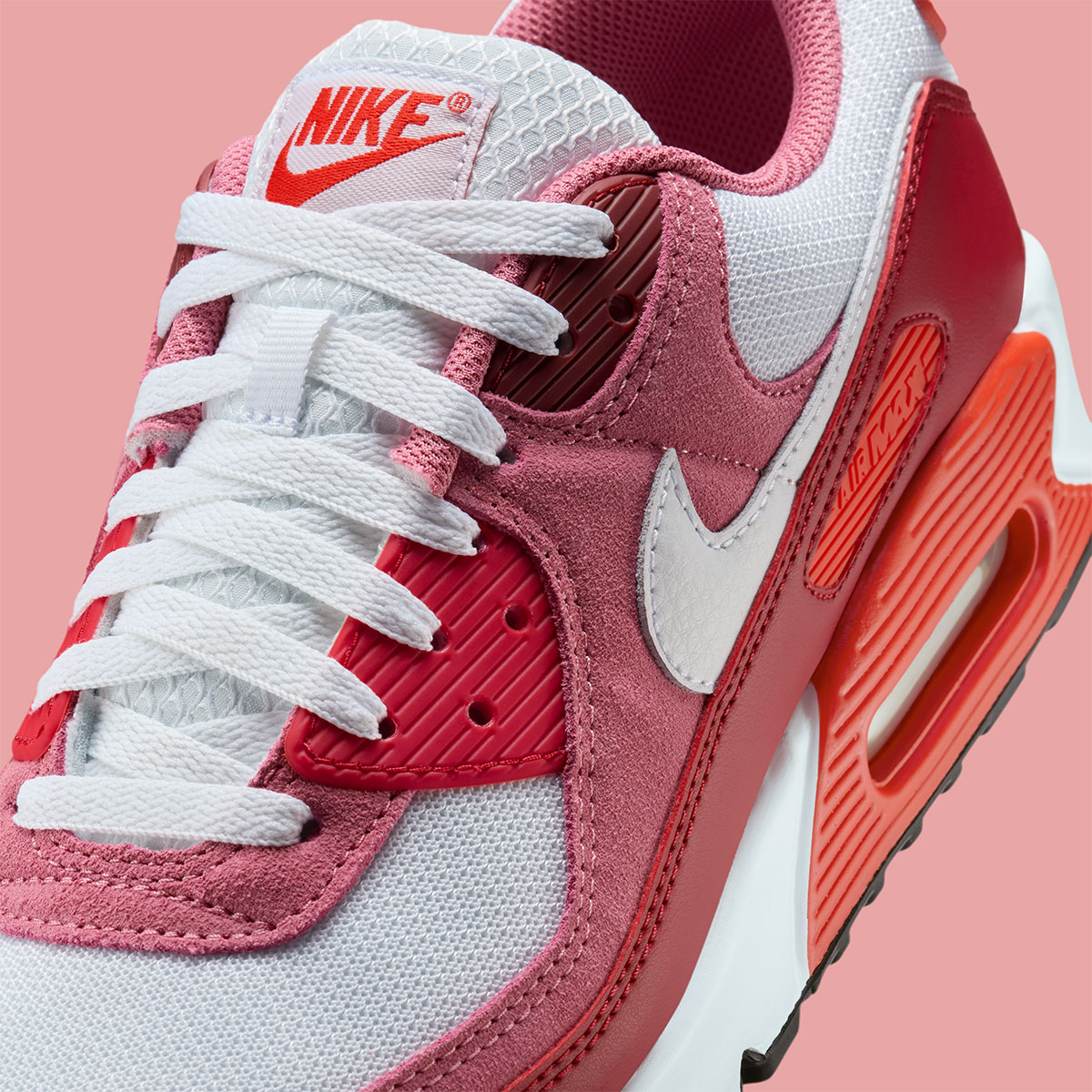 Nike Air Max 90 Peony Light Crimson Team Crimson Dm0029 600 7