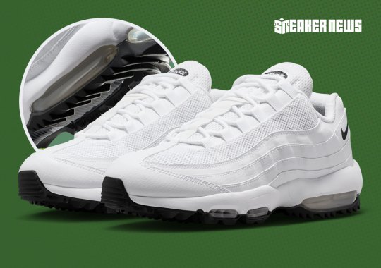 The Nike Air Max 95 Golf Goes Classic “White/Black”